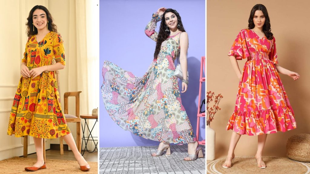 Abstract Dress Fashion Style
