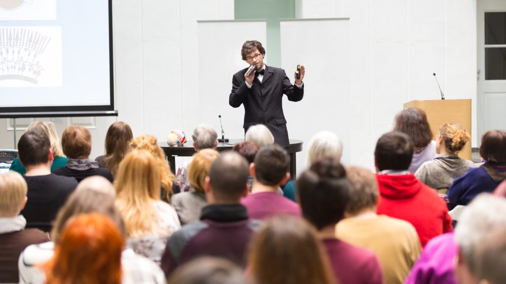 Inspirational Speaker Guiding People to Build Self-confidence