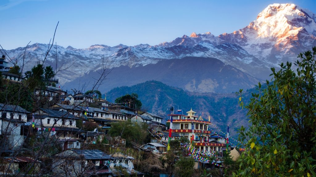 Beautiful view of Nepal – a top country for adventure lovers