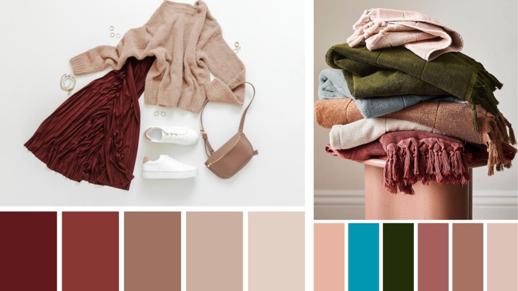 Stick to a colour palette