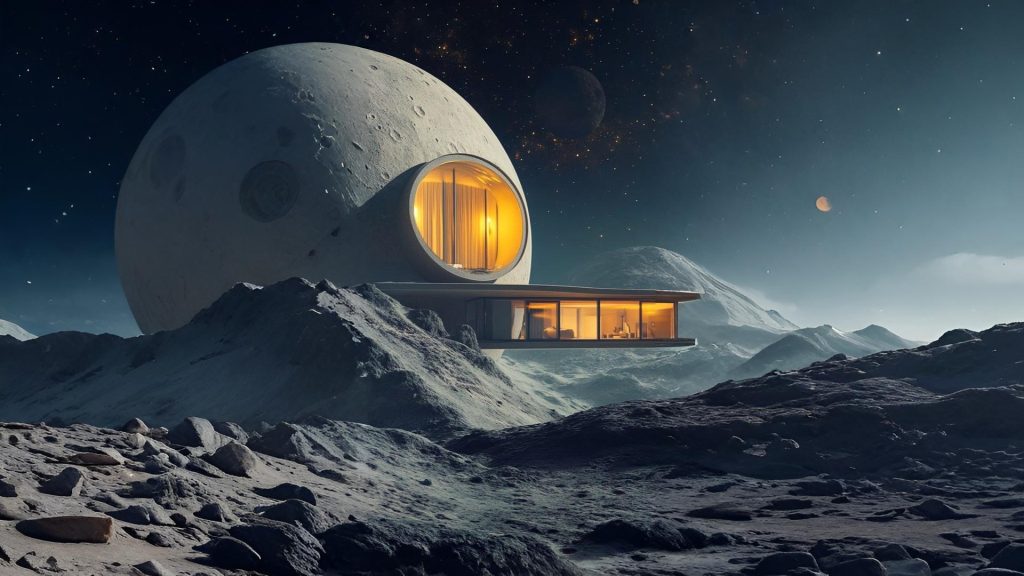 Sturdy shelter on a different planet
