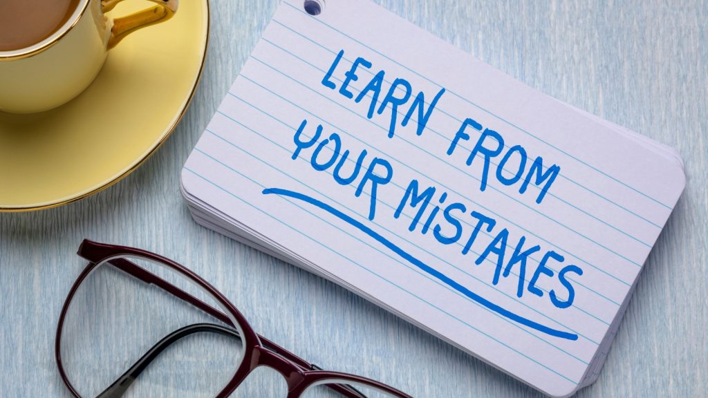 Successful People Learning Confidence from Failures