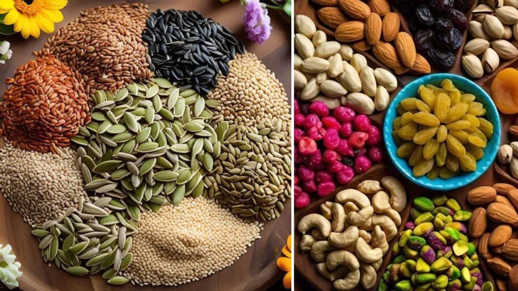 Healthy fats and nuts seeds for natural weight loss
