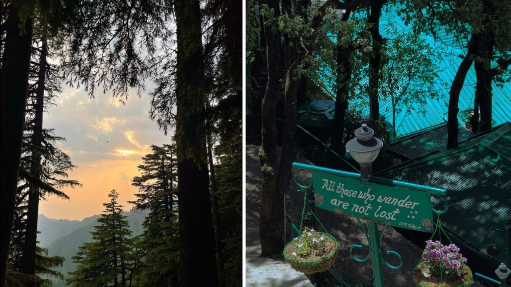 Peaceful and secluded scenery in Landour
