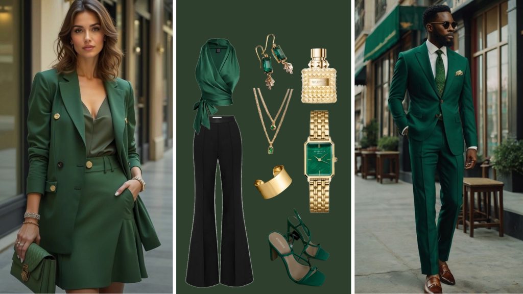 Meaning of wearing green in fashion and personality