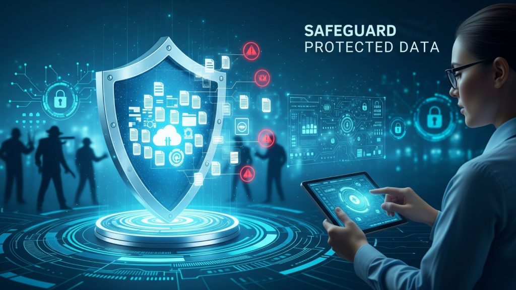 Protect sensitive data using cybersecurity steps