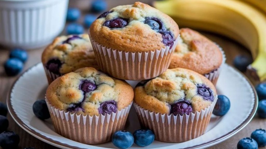 Simple Blueberry Muffins