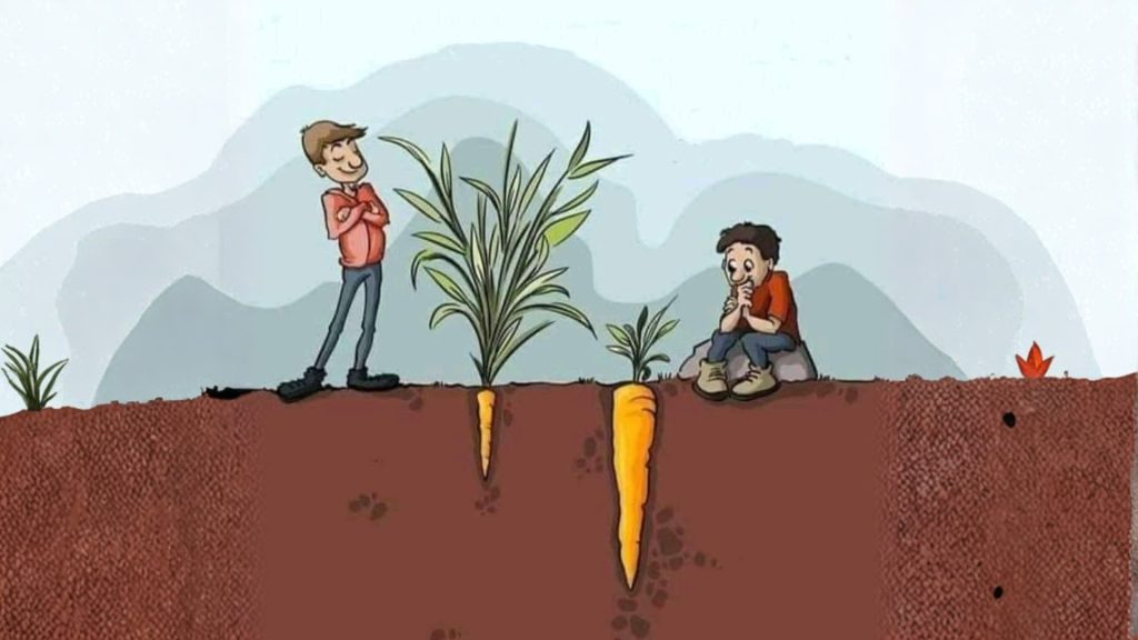 Life lesson teaching not to judge by appearances