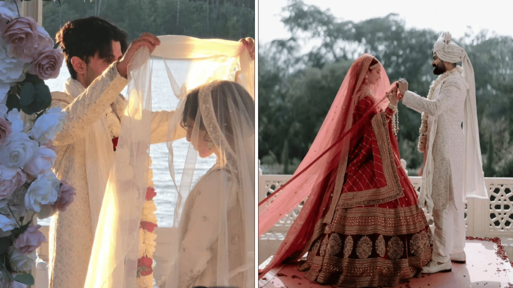 The Veil Lift Wedding Couple Poses