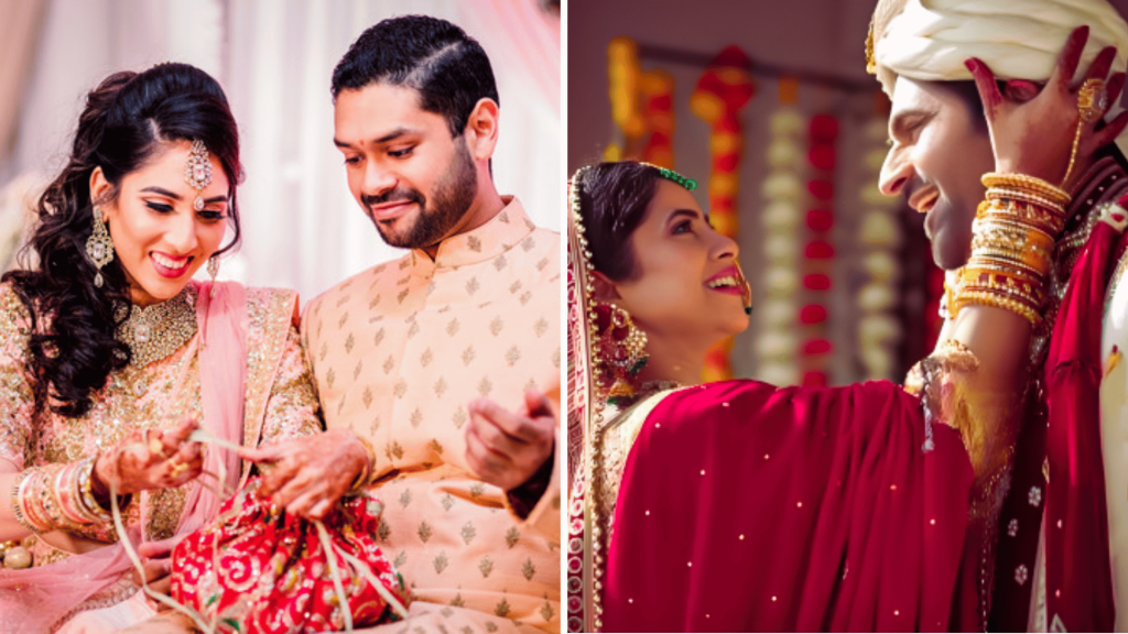 Family Heirloom Focus Wedding Couple Poses