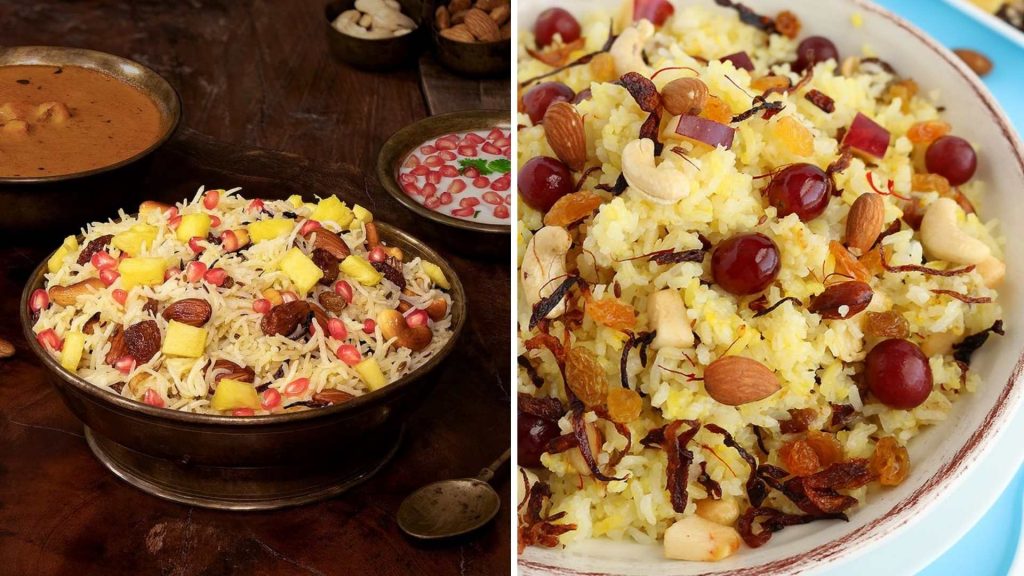 Dry Fruit Pulao Recipe