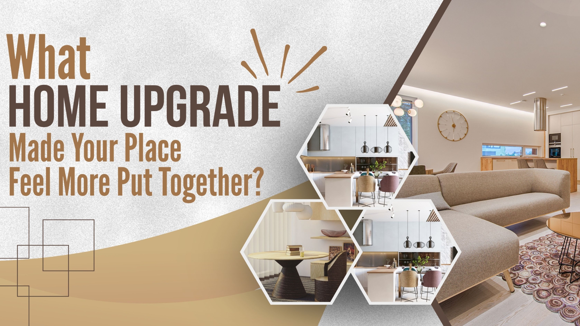 Home upgrade/ renovation ideas