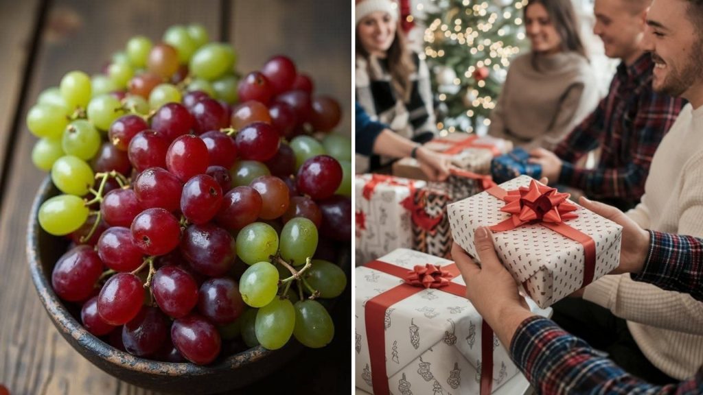 Cultural New Year food and money traditions