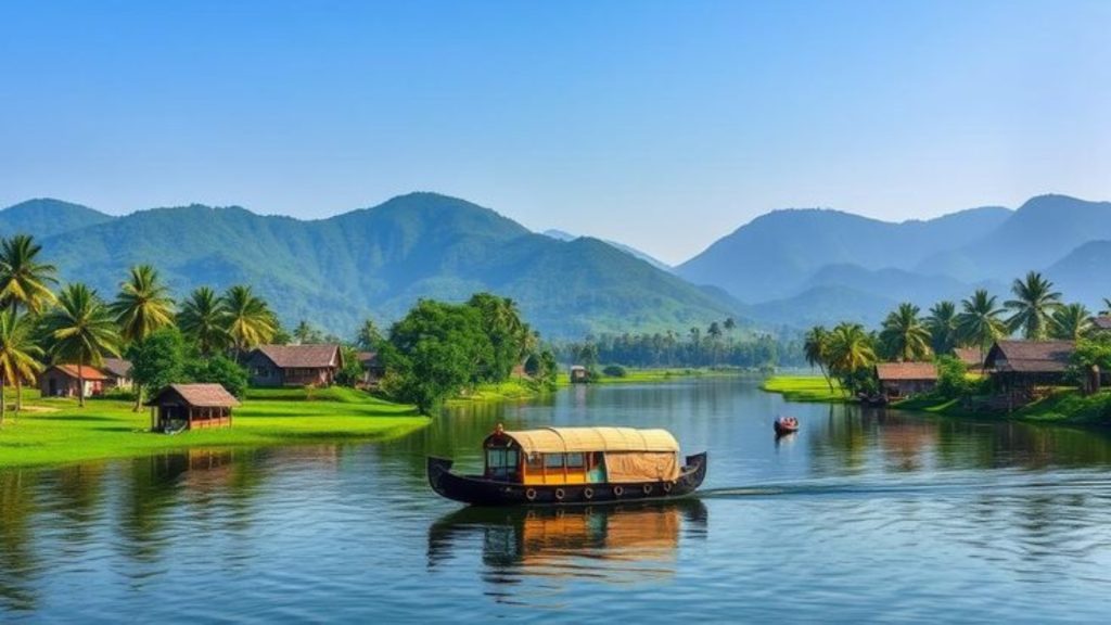 Kerala backwaters virtual tour