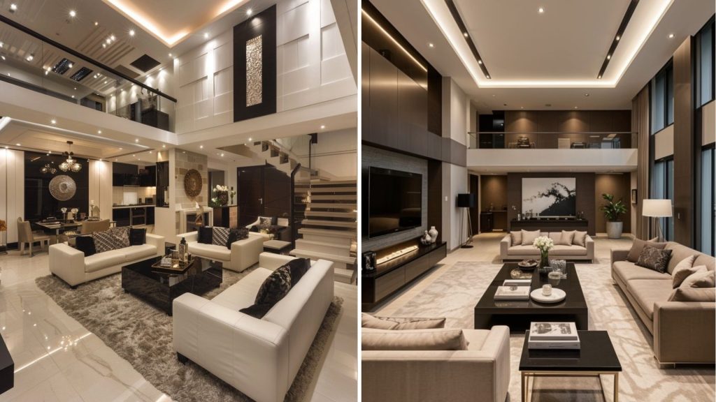 Modern luxury home interior design