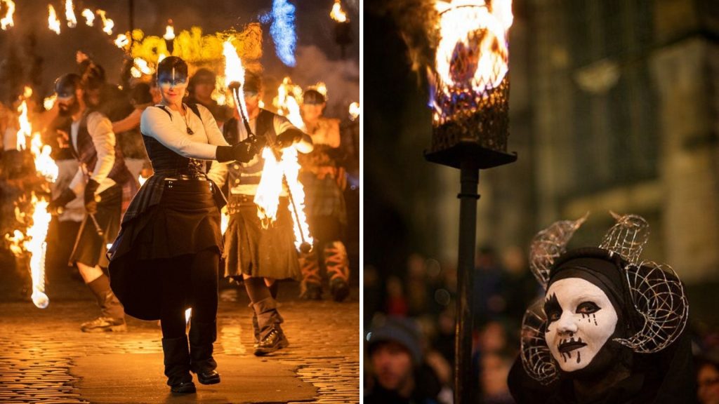 Scotland Hogmanay New Year Celebration