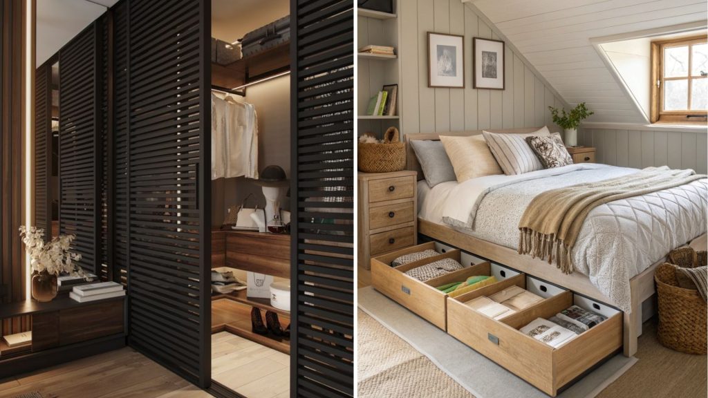 Modern smart storage solution for home interior