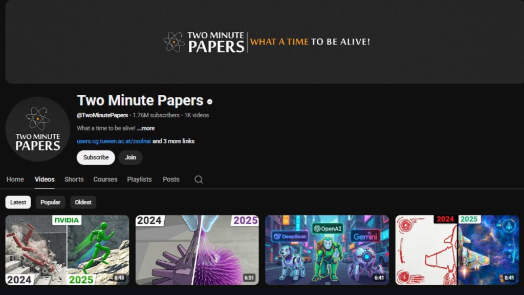 Two Minute Papers