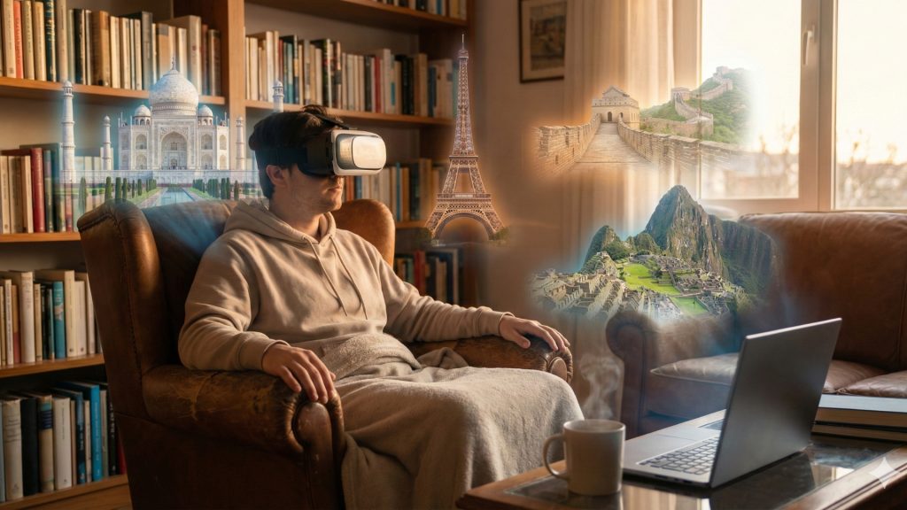 Overview of virtual vacation experience