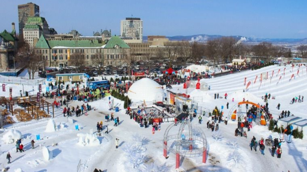 Winter carnival activities in Indian hill stations