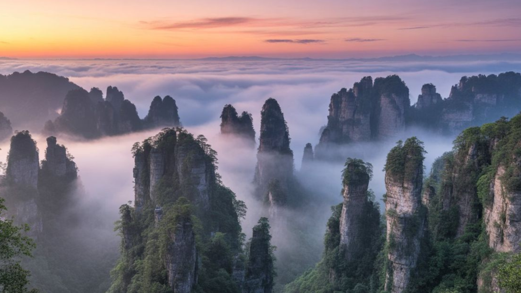 Forest of Zhangjiajie
