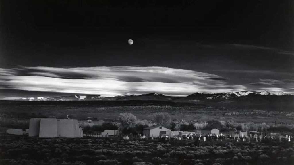 Moonrise, Hernandez, New Mexico 1941
