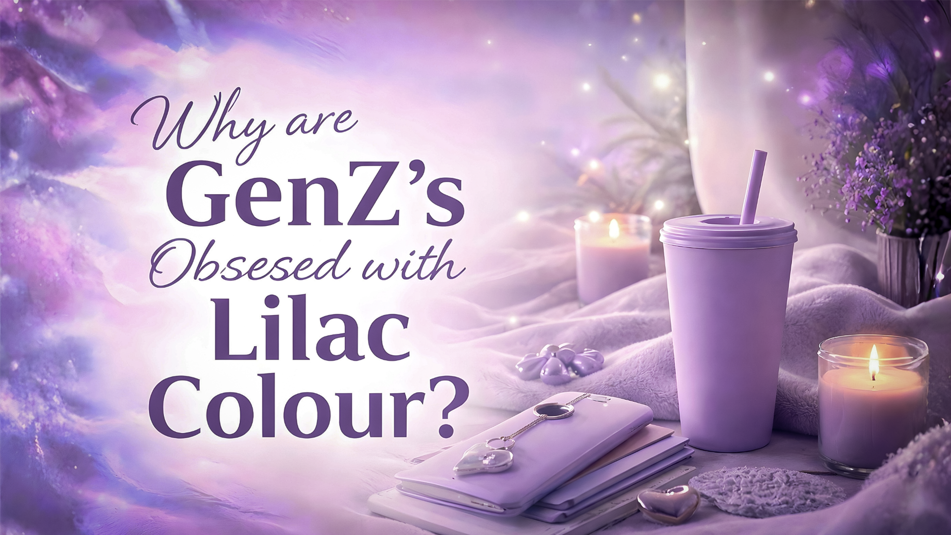 GenZs obsessed with lilac colour