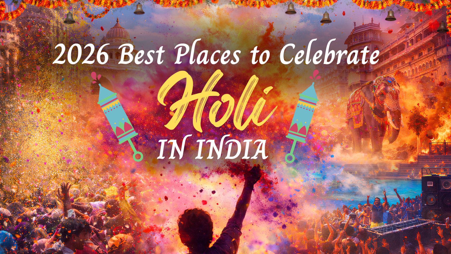 Best Places to Celebrate Holi in India