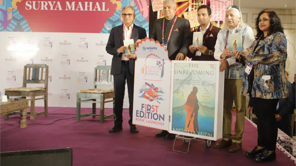 Literary awards and book launches at JLF