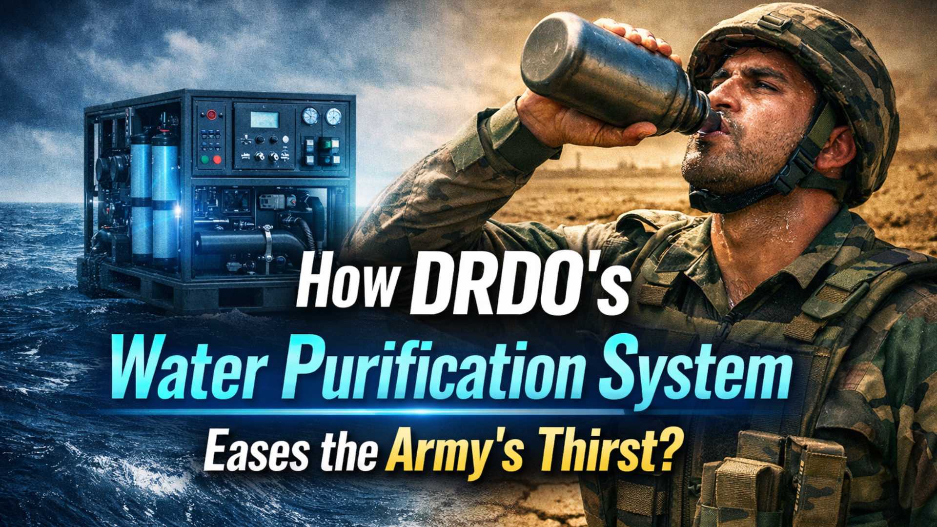 DRDO SWaDeS Water System