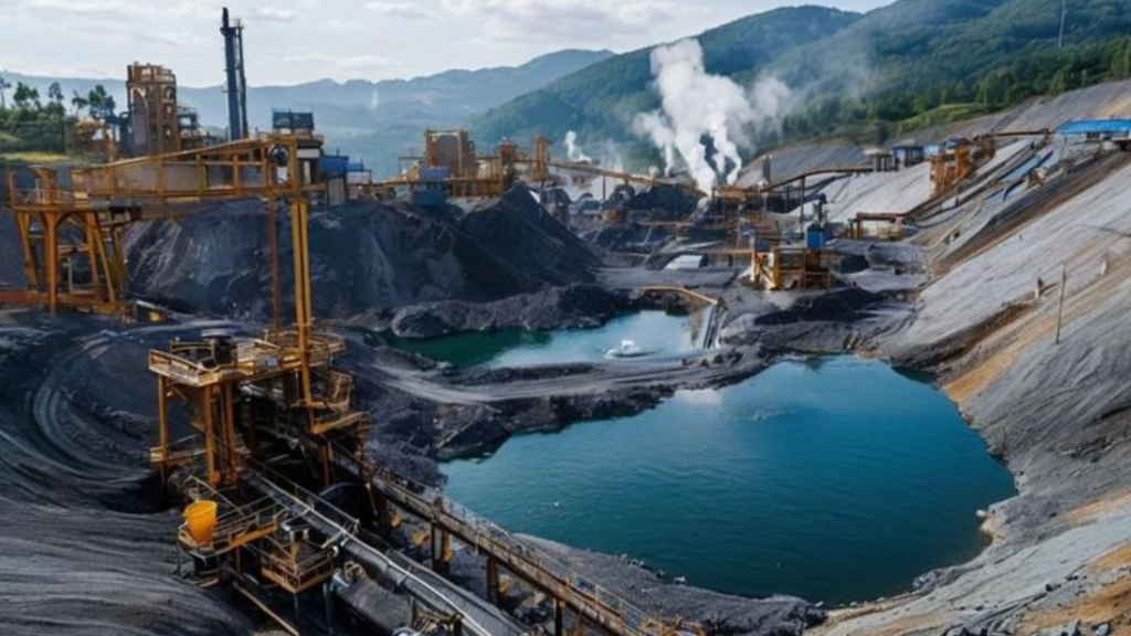 Water pollution from mining operations