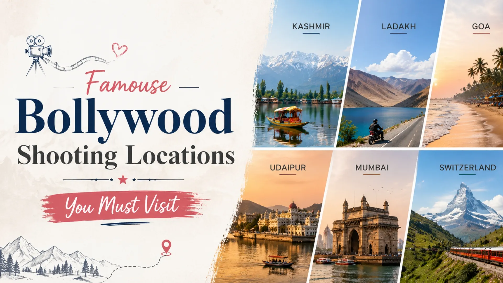 Famous Bollywood Shooting Locations