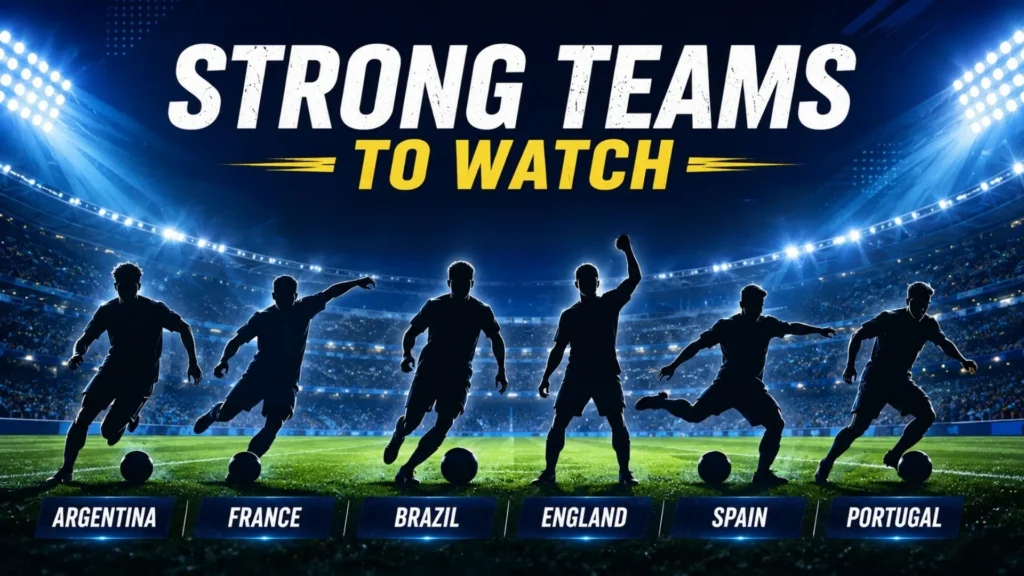 Strong Teams in FIFA World Cup 2026
