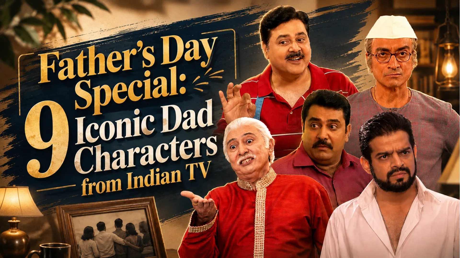 Iconic Dad Characters from Indian TV