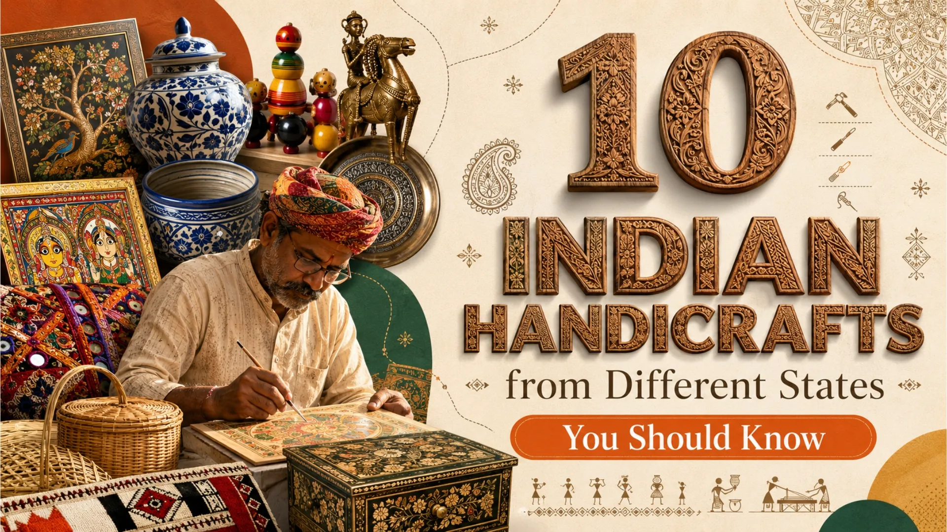 Indian Handicrafts from Different States