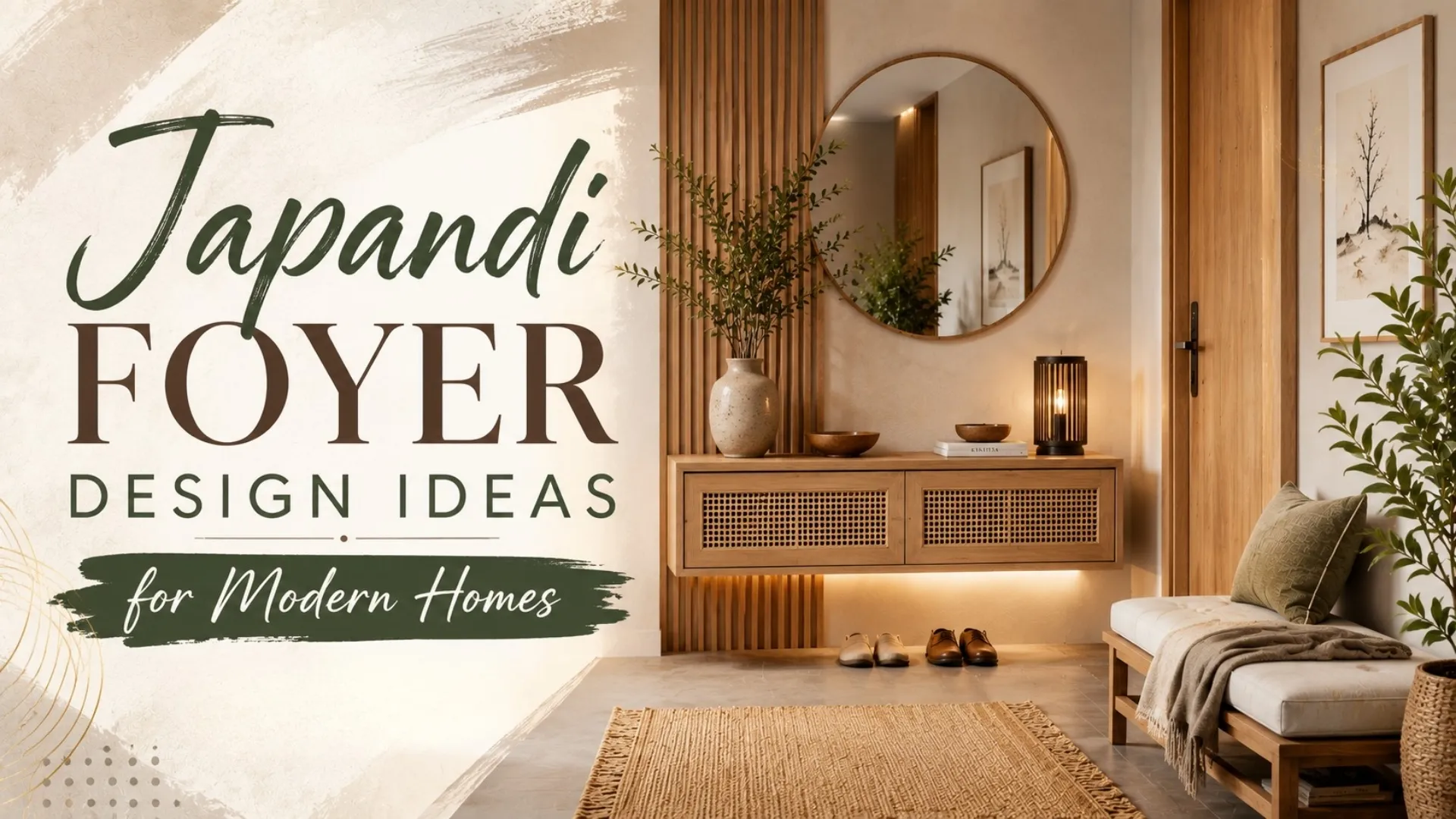 Japandi Foyer Design Ideas