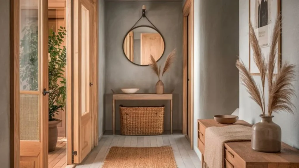 Key Elements of a Japandi Foyer Design