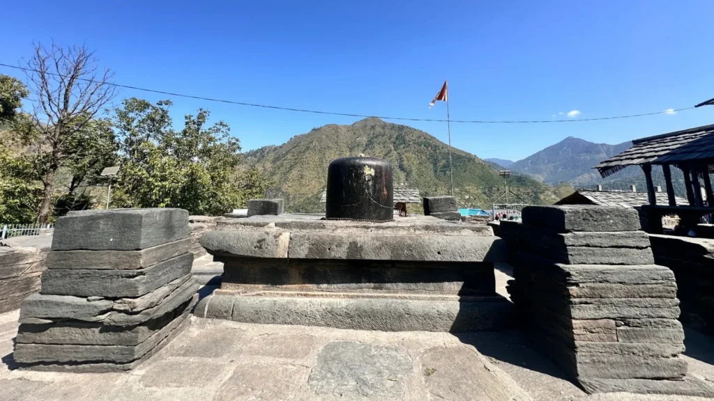 Ancient Shiva Lingam of Lakhamandal Temple