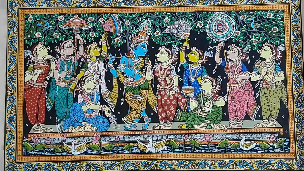 Traditional Pattachitra Paintings from Odisha