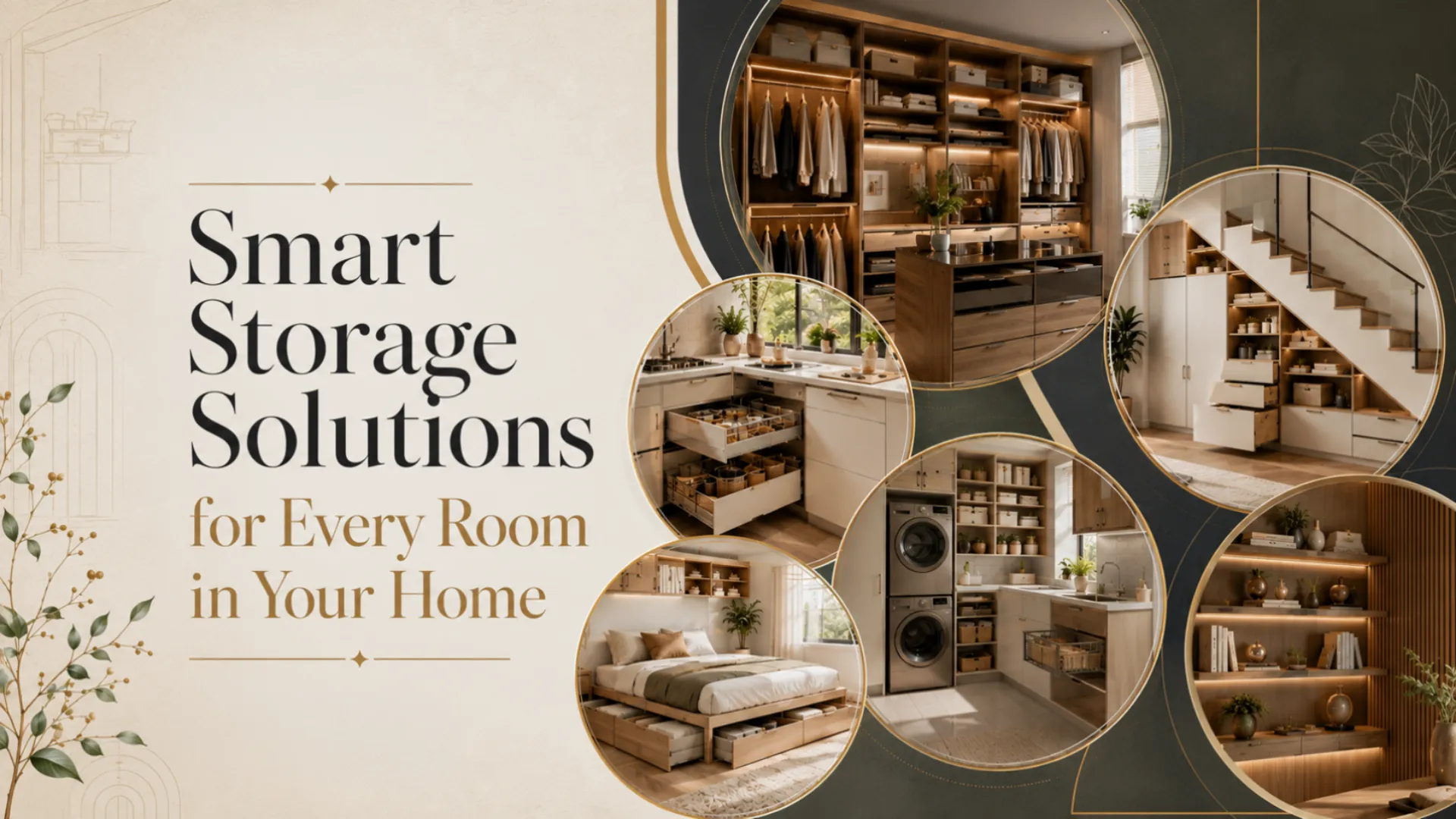 Smart Storage Solutions for Every Room in Your Home