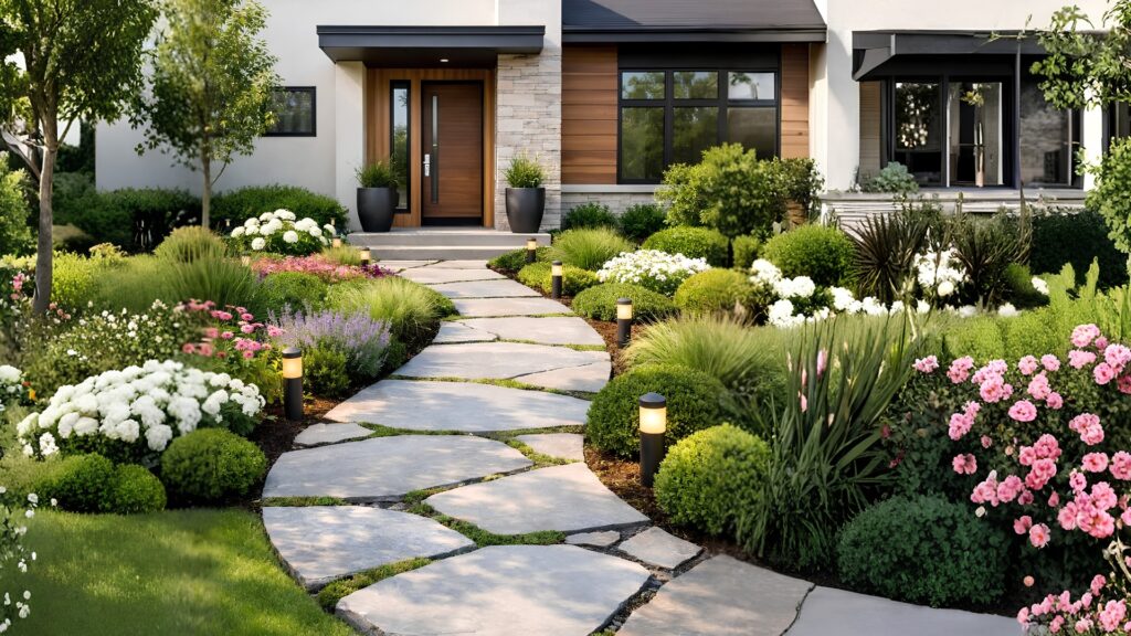 garden pathway design - TFW