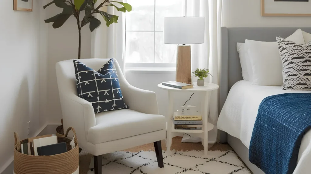 Design a Reading Corner in Bedroom