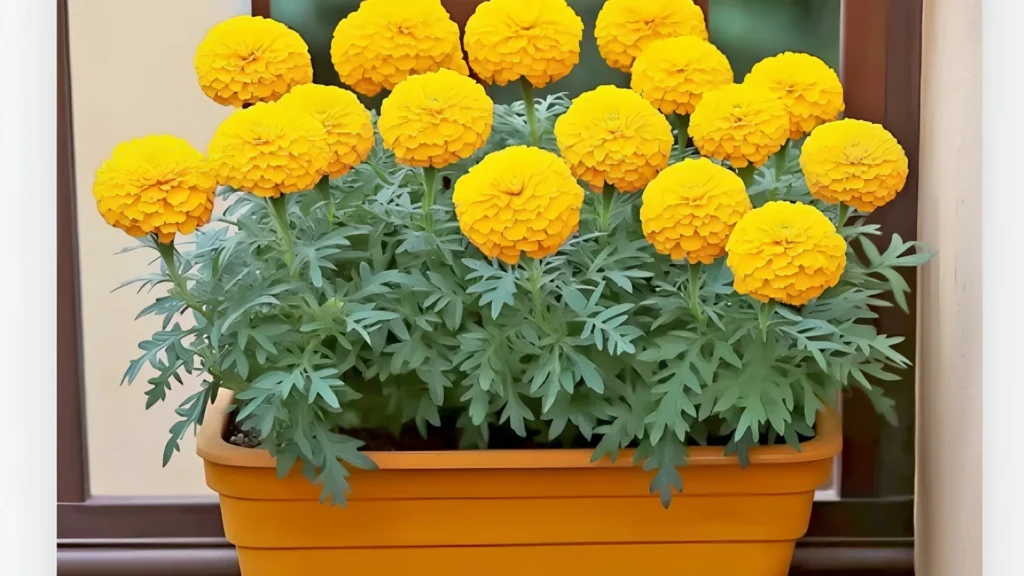 Marigold Plant That Repel Mosquitoes