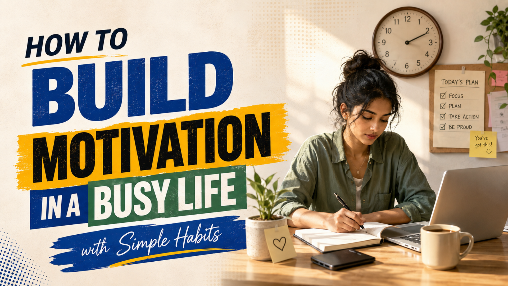 simple habits for better motivation every day