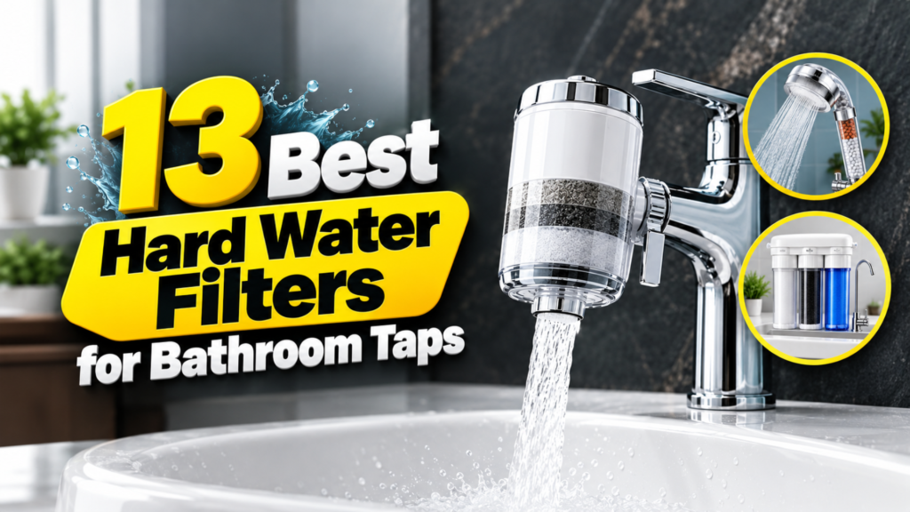 13 best hard water filters for bathroom taps
