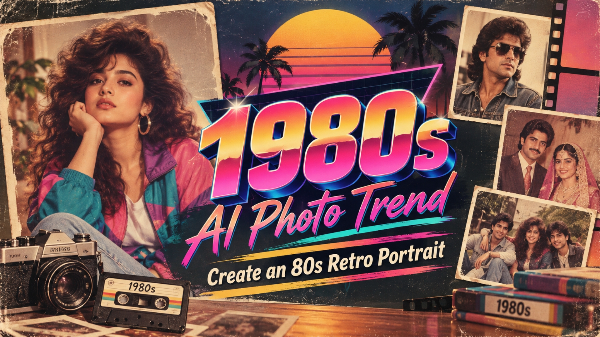 1980s AI Photo Trend