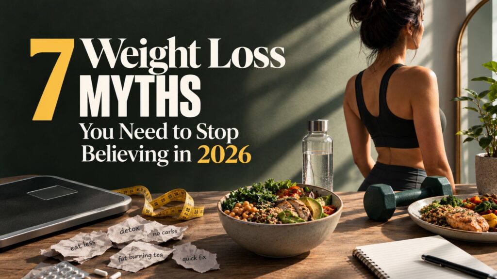 7 common weight loss myths and facts for 2026