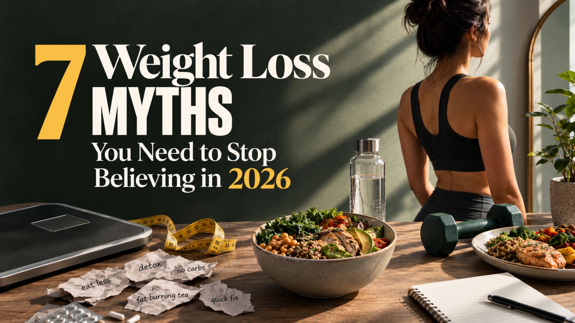 7 common weight loss myths and facts for 2026