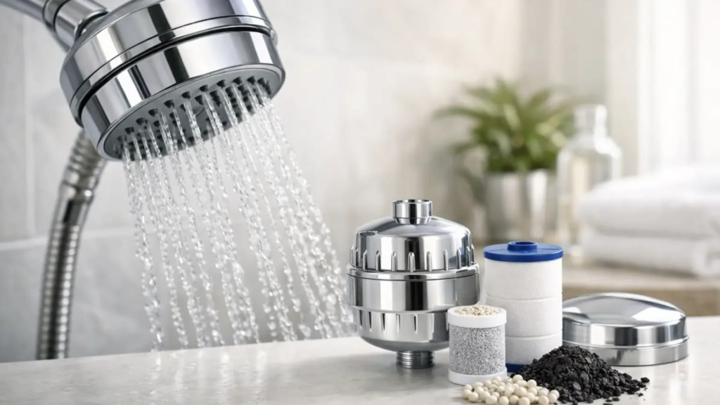 inline filter for bathroom taps