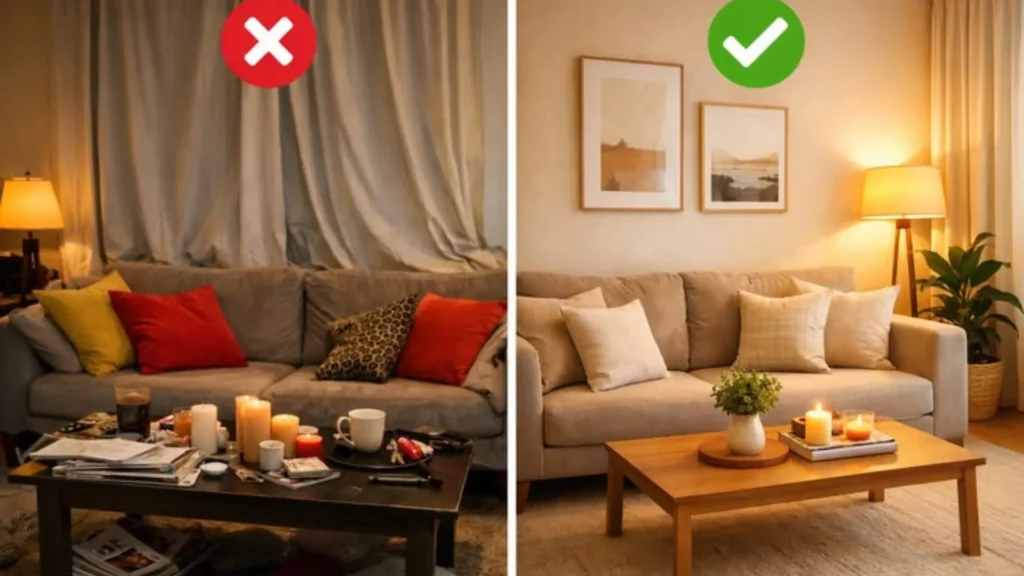 Rearrange furniture setup for budget home decor